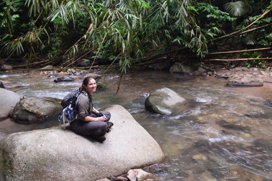 chrissie in the jungle